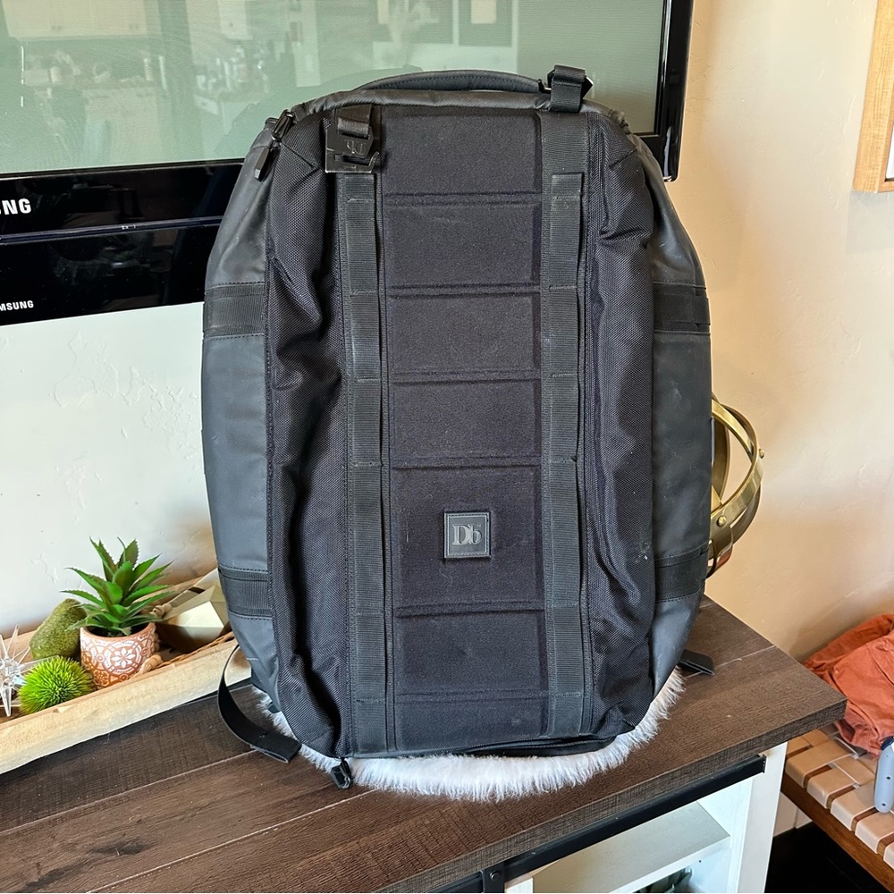 Db  Large Backpack Black Travel Backpacking Sports